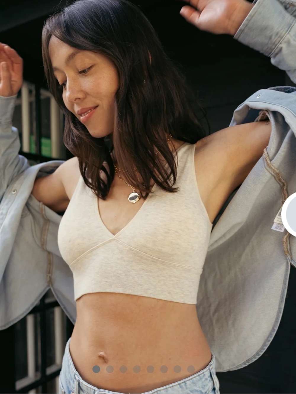 Sublime® Bamboo Maternity & Nursing Plunge Bra Regular